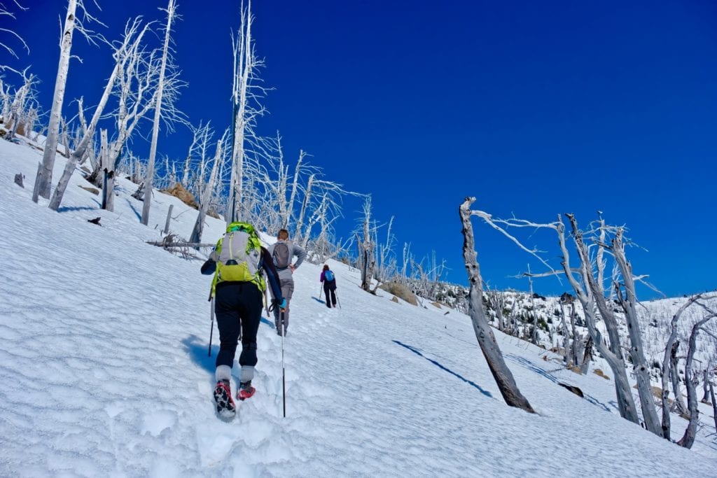 Ski activities on Mission Ridge