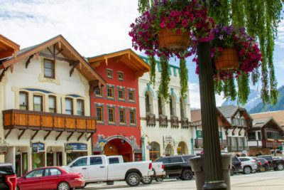The Bavarian village of Leavenworth in Washington State