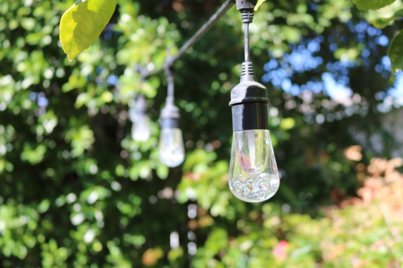 outdoor string lights